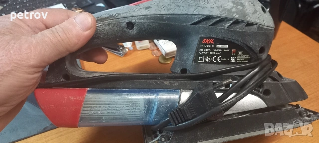 Вибрационна шлайфмашина SKIL FO15- 7361- 240W, снимка 3 - Други инструменти - 53139034