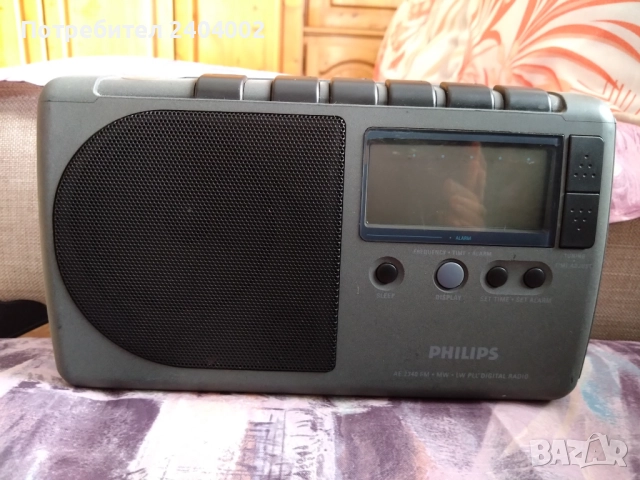 Радио часовник с аларма Philips AE2340/00, снимка 10 - Други - 52773821