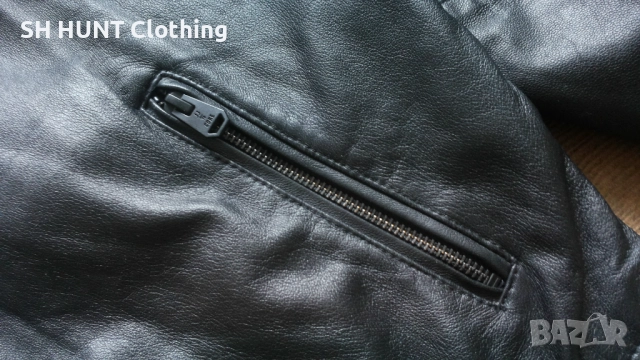 Jack & Jones JJCODALTON Leather Jacket Размер S мъжко яке естествена кожа 1-63, снимка 12 - Якета - 52825176