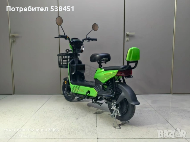 2026 Електрически скутер педалетка мотопед с педали НОВИ ! ЛИЗИНГ !, снимка 3 - Мотоциклети и мототехника - 54036762