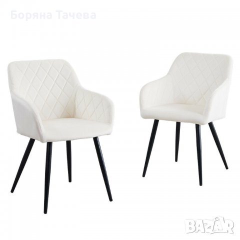 Висококачествени трапезни столове тип кресло МОДЕЛ 204, снимка 12 - Столове - 36581467