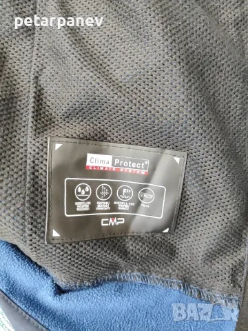 Софтшел със сваляща се качулка CMP тъмно син - 52 размер, снимка 4 - Спортни дрехи, екипи - 49938781