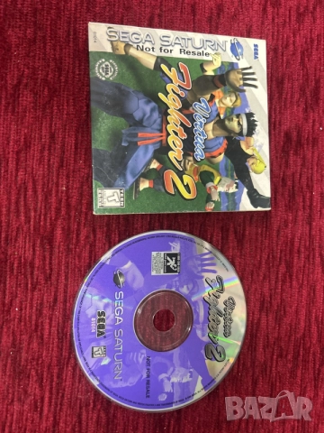 видеоиграта Virtua Fighter 2 за конзолата Sega Saturn, снимка 2 - Други игри и конзоли - 56463131