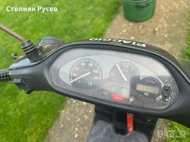 скутер piaggio taifun   50кубика / 2 тактов  , снимка 4 - Мотоциклети и мототехника - 46641302