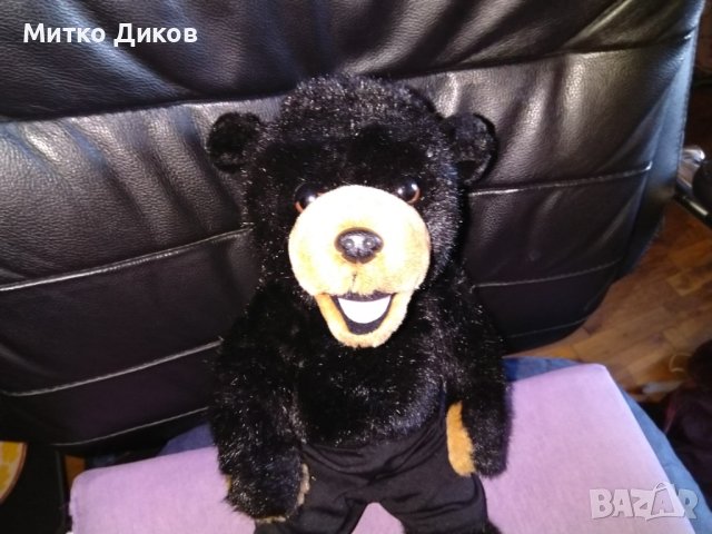 Плюшено ново красиво мече 37х18х15см, снимка 3 - Плюшени играчки - 44202134