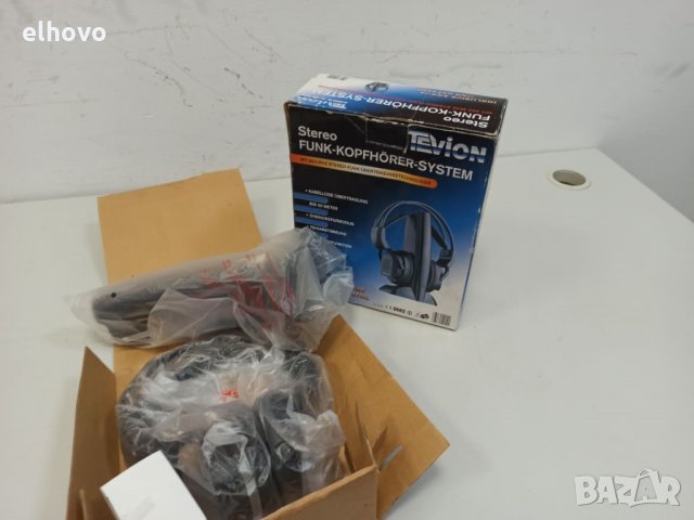 Стерео безжични слушалки Tevion XL 91031, снимка 2 - Слушалки и портативни колонки - 31337101