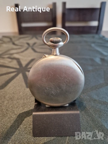 Уникален голям антикварен колекционерски джобен швейцарски часовник Doxa Goliath , снимка 5 - Антикварни и старинни предмети - 50928096