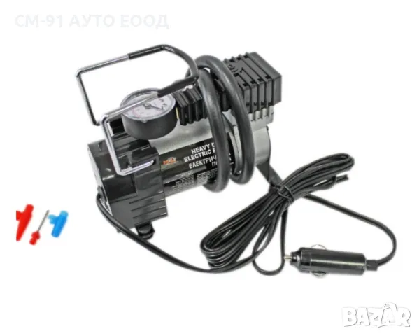 Компресор за гуми 12V, снимка 4 - Компресори - 49288575