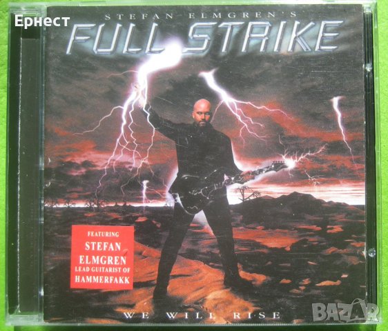 Stefan Elmgren's Full Strike – We Will Rise CD Hammerfall