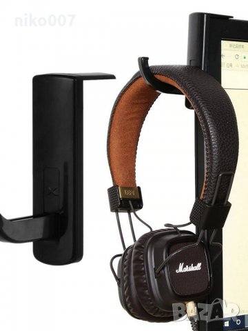 Универсална закачалка-поставка за слушалки-Монитор-телевизор