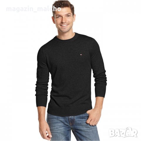 МЪЖКИ ПУЛОВЕР - TOMMY HILFIGER; размери: S, снимка 1