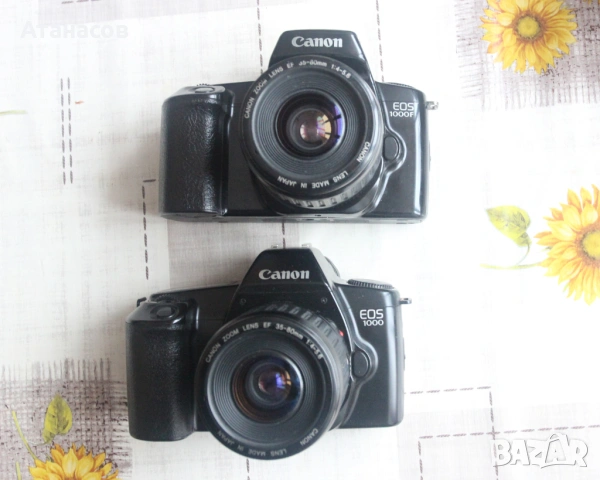 Фотоапарат Canon 1000 с обектив EF 35-80mm f/4-5.6 USM lens