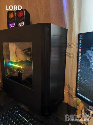 Геймърски Ryzen 5 5600X, RTX 3070 8GB, RAM 32GB DDR4 3200, SSD 512GB NVME, снимка 4 - Геймърски - 53749031