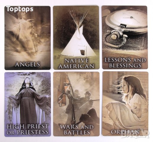 86 терапевтични оракул (таро) карти: Uncover your Past Lives Oracle, снимка 13 - Други игри - 36312861