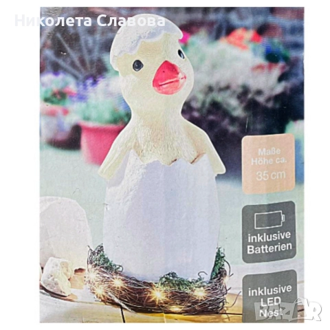 🦆 LED фигурка – сладко пате за градината и дома 🌟, снимка 3 - Градински мебели, декорация  - 51530145