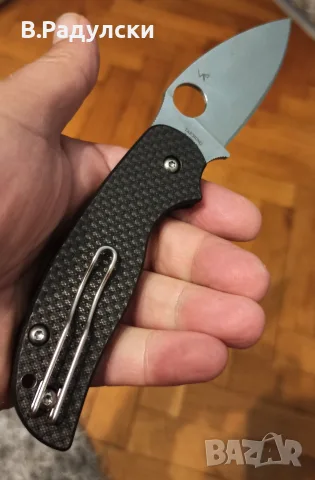 Чисто нов Spyderco Sage 6 , снимка 8 - Ножове - 56186889
