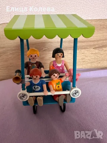 Playmobil camping, семеен велосипед , снимка 3 - Конструктори - 49604640