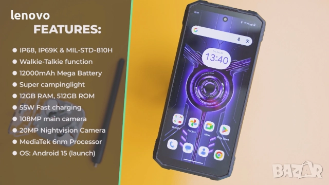 Hotwav Hyper 8 Ultra 12GB RAM, черен, снимка 8 - Други - 52889483