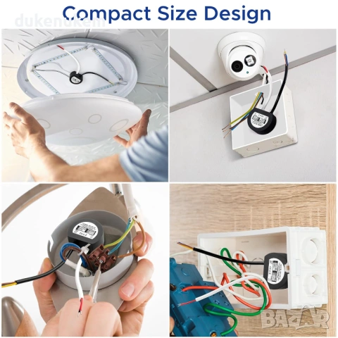 LED драйвер 30W 12V 2.5A IP67 – кръгъл, водоустойчив, снимка 6 - Лед осветление - 53172917