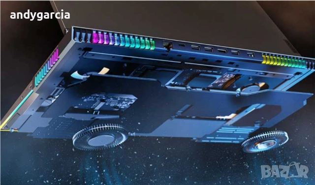 NVIDIA RTX 3080 16GB GDDR6/Intel Core i7-11800H/16GB RAM/1TB SSD/16 WQXGA 165Hz IPS/Lenovo Legion 7, снимка 8 - Лаптопи за игри - 54236623