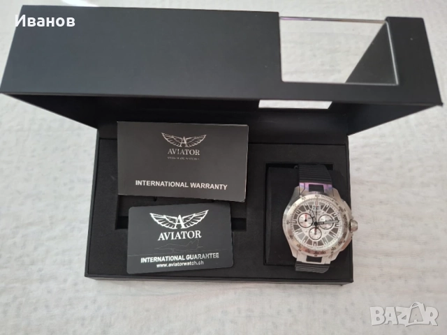 Aviator Mig-35 Chronograph , снимка 4 - Мъжки - 55735698