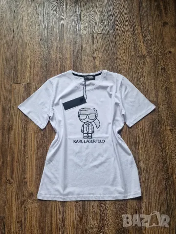 Страхотна дамска тениска KARL LAGERFELD  , нова с етикет, размер S / M ,L , XL, цена 35лв, снимка 1