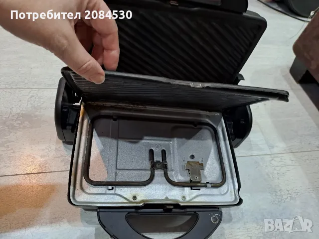 Електрическа скара  TEFAL -2000w, снимка 9 - Скари - 48827082