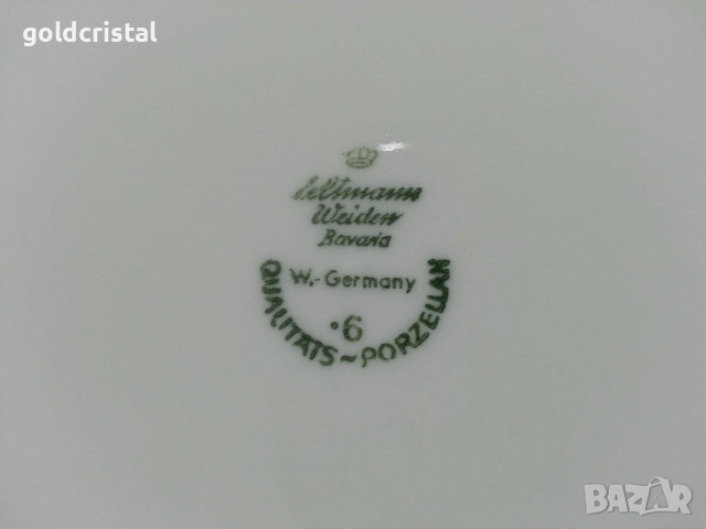 Стар немски порцелан плато , снимка 6 - Антикварни и старинни предмети - 52905589