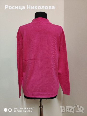 Дамско полуполо в цветове , снимка 3 - Блузи с дълъг ръкав и пуловери - 39001826