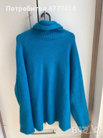 Син пуловер/С размер/15 евро