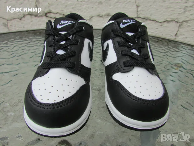 Детски маратонки Nike Dunk Low "Panda", снимка 3 - Детски маратонки - 56239457