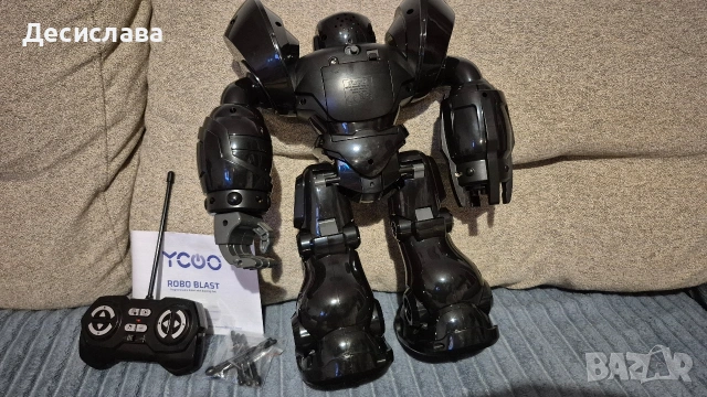 Робо бласт/ Robo blast Silverlit Черен робот, снимка 9 - Образователни игри - 53046414