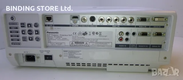 Panasonic PT-DZ570E – професионален DLP мултимедиен проектор с висока яркост и WUXGA резолюция, снимка 3 - Други машини и части - 50196786