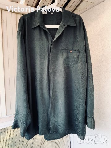 Разкошна риза HS URBAN,100% коприна, снимка 10 - Ризи - 38405970