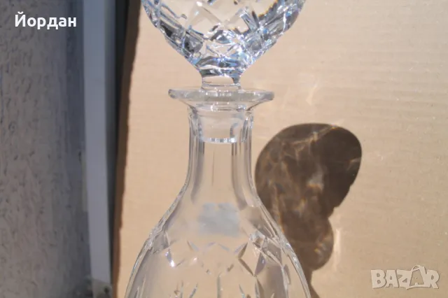 Кристално шише/бутилка за алкохол, снимка 8 - Други ценни предмети - 49933860