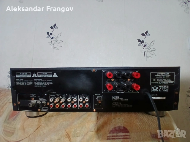 ресивър PIONEER SX 777 made in Japan , снимка 10 - Ресийвъри, усилватели, смесителни пултове - 52972296