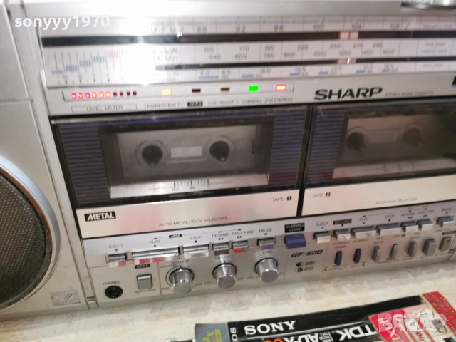 SHARP MADE IN JAPAN-ВНОС SWISS 0404261739LCHERY1, снимка 9 - Радиокасетофони, транзистори - 54091095