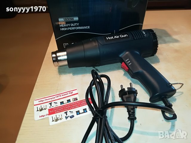 ПИСТОЛЕТ ЗА ГОРЕЩ ВЪЗДУХ 2809221448, снимка 2 - Други инструменти - 38147182