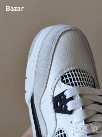 Нови Дамски Обувки Nike Air Jordan 4 Military Black White Panda Размер 38 24см и 39 25см Номер, снимка 2 - Кецове - 39682535