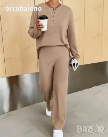 Дамски ежедневен комплект от две части, 4цвята , снимка 6 - Комплекти - 48871628