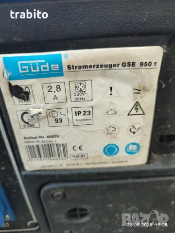 Генератор 28-5-25, снимка 2 - Генератори - 50462218