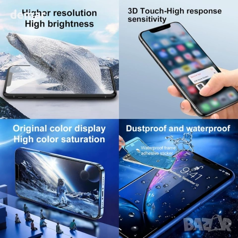 LCD екран за iPhone 14 6.1 инча, дигитайзер за сензорен дисплей с пълен комплект инструменти, снимка 6 - Тъч скрийн за телефони - 53960662