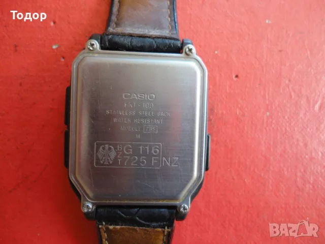 Оригинален радио управляем часовник Casio FKT Module 785, снимка 5 - Мъжки - 47481885