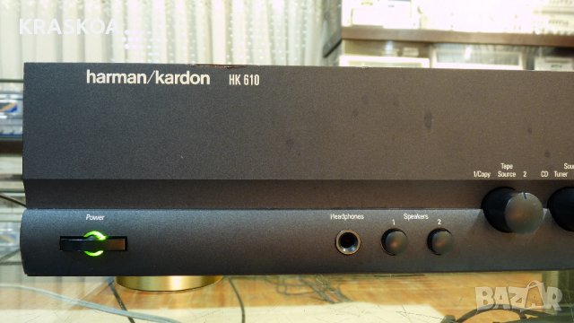 HARMAN KARDON HK-610, снимка 3 - Ресийвъри, усилватели, смесителни пултове - 42641651