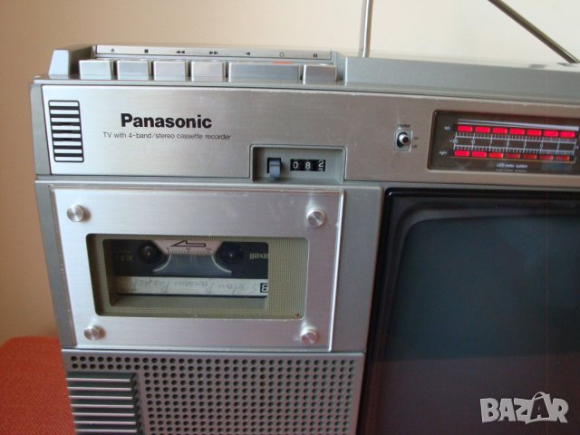 Panasonic TR-1200S , TV , Stereo Radio Cassette Recorder, снимка 6 - Радиокасетофони, транзистори - 42902820