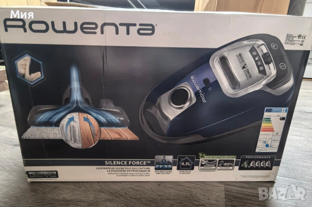 Rowenta прахосмукачка Silence Force използвана, снимка 4 - Прахосмукачки - 54165264