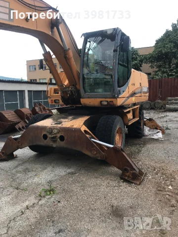 case wx 210-колесен багер, снимка 3 - Индустриална техника - 50563878