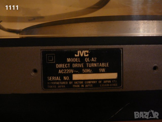 JVC QL-A2, снимка 11 - Ресийвъри, усилватели, смесителни пултове - 39325958