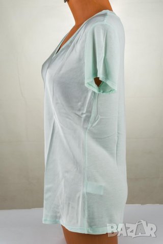 Светлосиня дамска блуза марка Tantra, снимка 3 - Тениски - 36946526