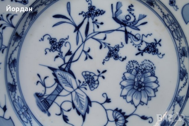 Немска чиния порцелан ''Meissen'', снимка 7 - Колекции - 42755983